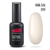 Гель-лак PNB Gel nail polish №099 milk silk 8 мл (15529Gu)