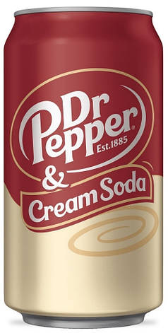 Напій Dr Pepper Cream Soda, 355 мл, фото 2