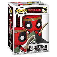 Коллекционная фигурка Funko POP! Bobble Marvel Deadpool 30th LARP Deadpool