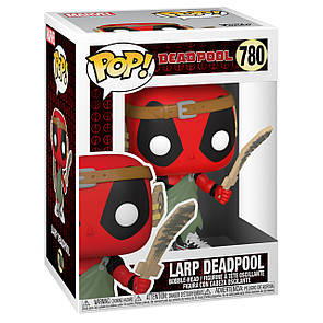 Колекційна фігурка Funko POP! Bobble Marvel Deadpool 30th LARP Deadpool