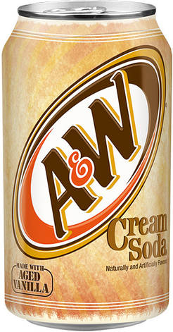 A&W Cream Soda, 355 мл, фото 2