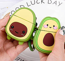 Мультяшний чохол для навушників з авокадо для Apple AirPods 1/2