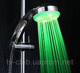 Світлодіодна насадка для душу LED Shower — світлодіодний душ, фото 5