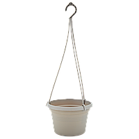 Вазон для квітів з підвіскою "Глорія" 4л 25*16см (какао)