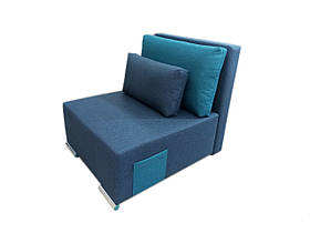 Крісло ліжко "Lester" синє (Н80/Е85)