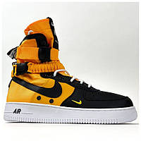 Мужские кроссовки Nike Air Force Special Field Yellow Black, кроссовки найк аир форс спешл филд