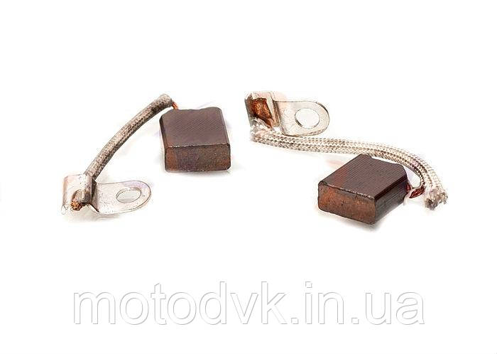 Щітки генератора Урал, Дніпр 6v (к-т 2 шт.)