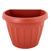 Вазон для квітів настінний "Терра" 2,8л 22*16см (теракот)