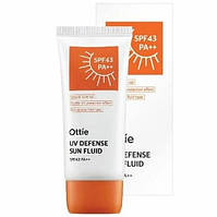 Сонцезахисний крем із легкою текстурою Ottie UV Defense Sun Fluid SPF43/PA++ 50 мл