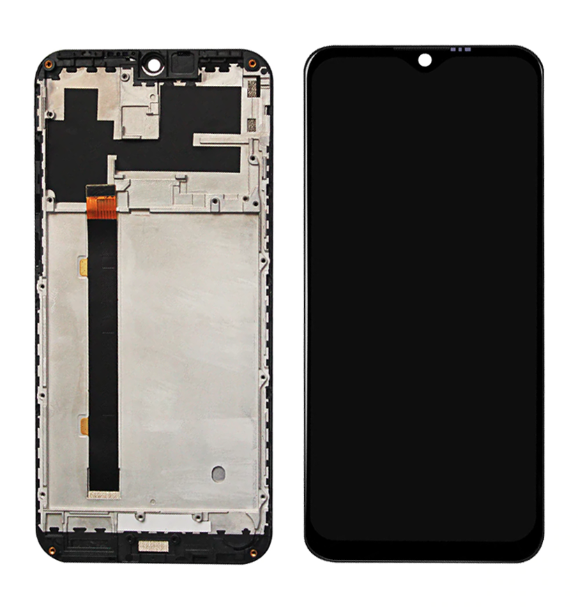 Дисплей + сенсор з передньою панеллю для Cubot P30 Black
