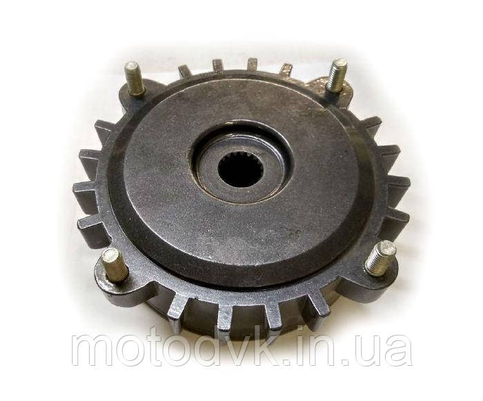 Барабанне гальмо заднє на японський скутер (корпус)