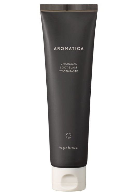 Зубна паста з деревним вугіллям Aromatica Charcoal Soot Blast Toothpaste 130 г