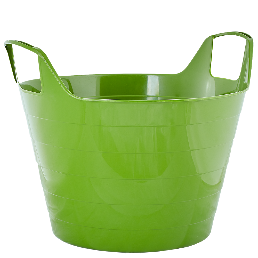 Відро будівельне м'яке кругле 29л. (хакі)