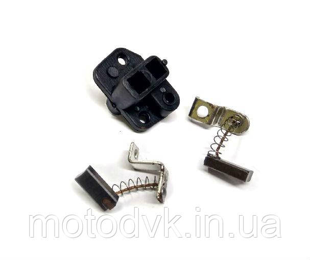 Щітки генератора на мотоцикл МТ Дніпр, Урал 12v (з щіткотримачем)
