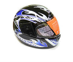 Мотошолом інтеграл MotoTech WLT-106 чорний, розмір M