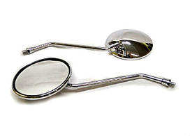 Мото дзеркала 10 мм кругле хром (10094576/CG125NEW)
