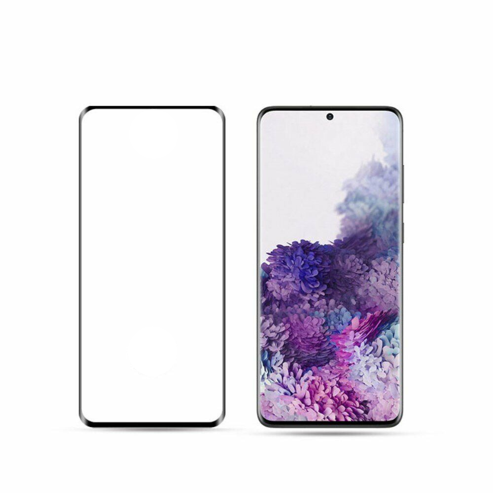 Захисне скло Mocolo для Samsung Galaxy S20 Plus (SX4745) 3D Curved Full Cover Glass з олеофобним покриттям