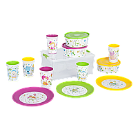 Набір посуду з декором на 6 персон (Magic)