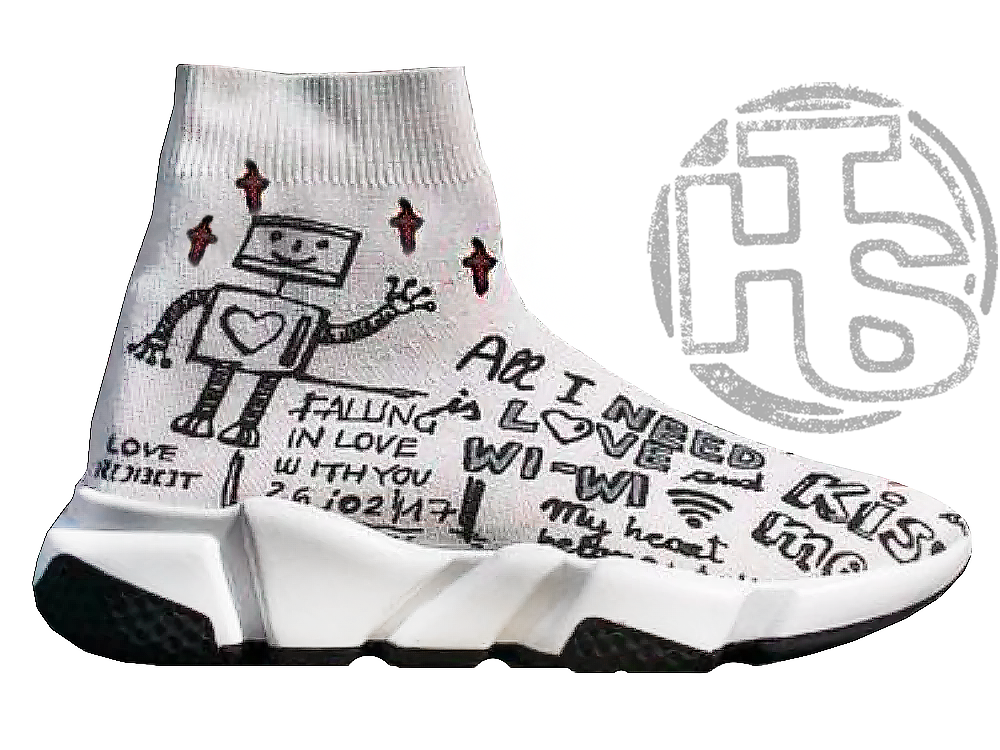 Жіночі кросівки Balenciaga Speed Trainer Robot