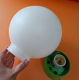 Плафон світильник 20 см НББ 64-60 із зеленим рівним основою, фото 3