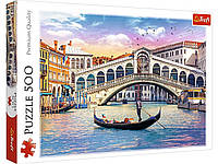 Пазл 500 Trefl Міст Ріалто, Венеція (Rialto Bridge, Venice)