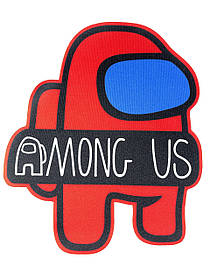 Нашивка Among Us червоний/Red 160х220 мм