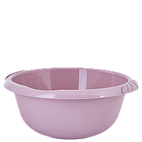 Таз "Євро" круглий пластиковий 5л 33*31*12см фрезія Алеана