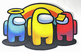 Нашивка Among Us компанія 145х220 мм