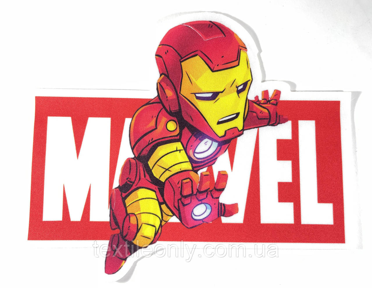 Нашивка Залізна Людина/Iron man Marvel 215х175 мм