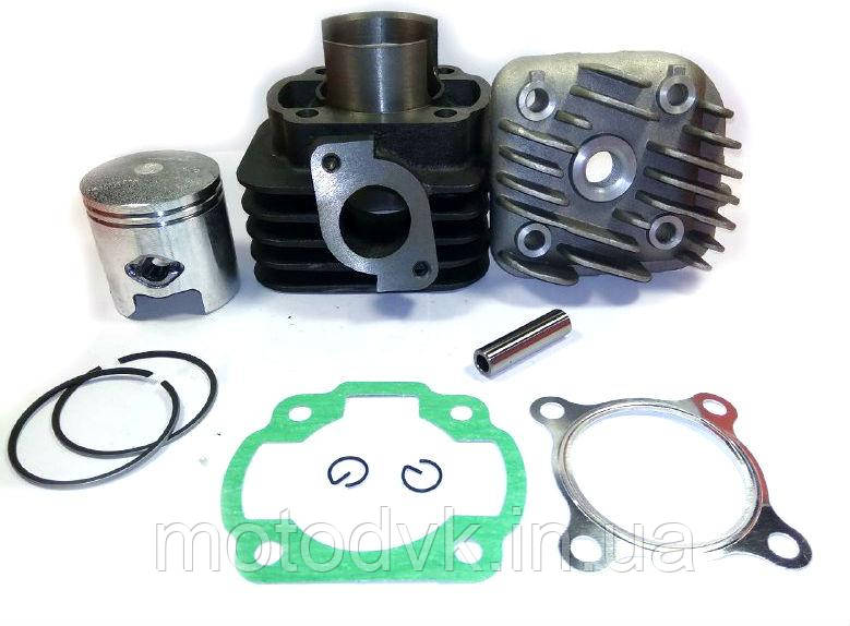 Циліндр у зборі та головка на скутер Yamaha Jog 3KJ 80cc d47mm