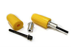 Крашпеди на мотоцикл L = 95 d = 50 жовті (к-т 2 шт.)