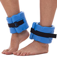 Акваманжеты для заняття аквааеробікою MadWave AQUA FITNESS CUFFS, фото 7