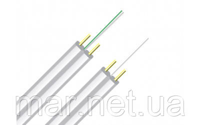 Оптичний розподільчий кабель FTTH001-SM-01 Ro Flex White, 1000м, фото 1