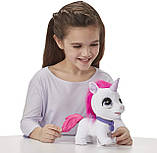 Інтерактивна іграшка Єдиноріг на повідці furReal Hasbro FurReal Walkalots Big Wags Unicorn, фото 4