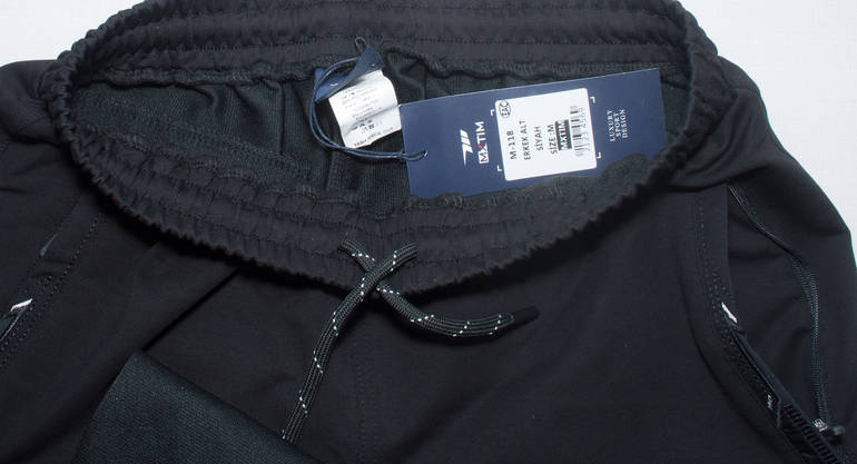 Чоловічі спортивні штани чорні Mxtim (3XL-6XL), фото 3