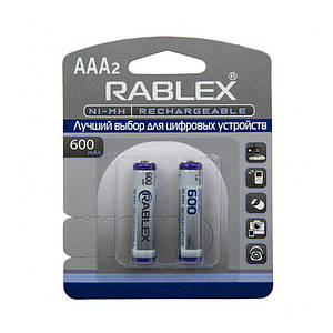 Акумулятори AAA (HR03) Rablex 600mAh (2шт.)