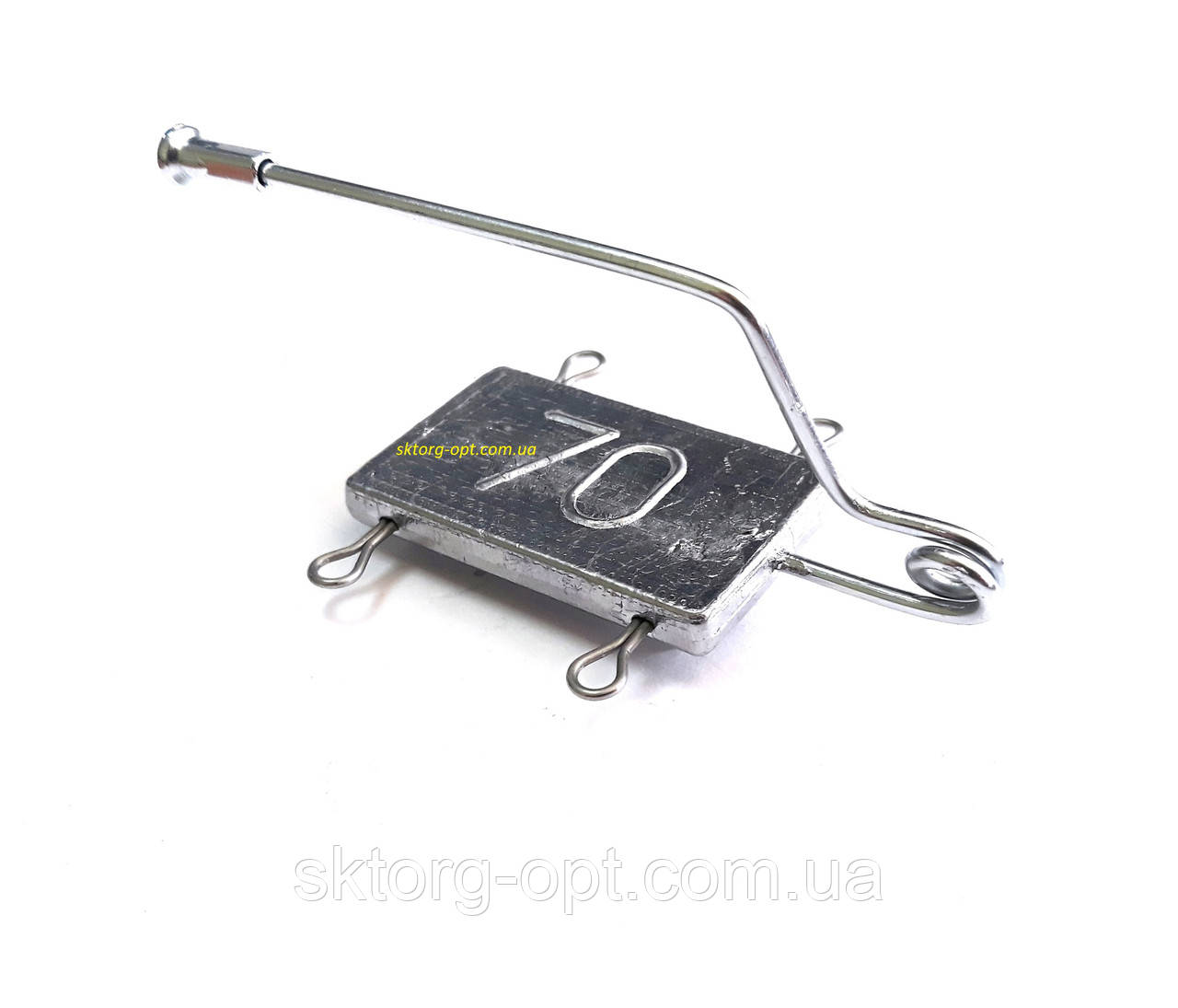 Снасть товстолоб донний на спиці 70 г