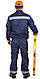 Спецодяг костюм робочий літній куртка з напівкомбінезоном «Будівельник» грета, фото 2