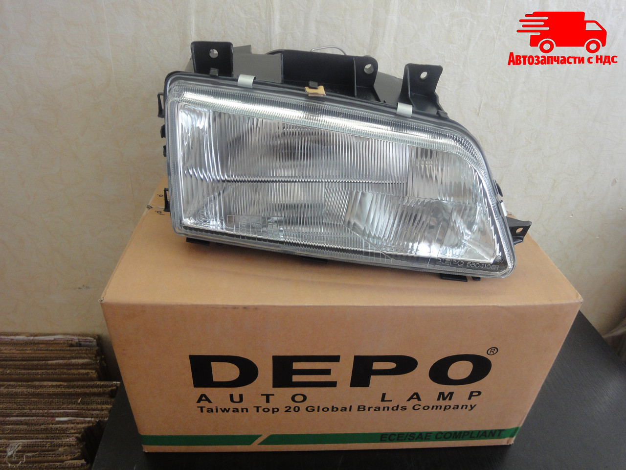 Фара передня права PEUGEOT 405, 550-1106R-LD-E, фото 1