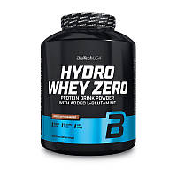 Гідролізат сироваткового протеїну BioTech Hydro Whey Zero 1,8 kg без цукру лактози глютену