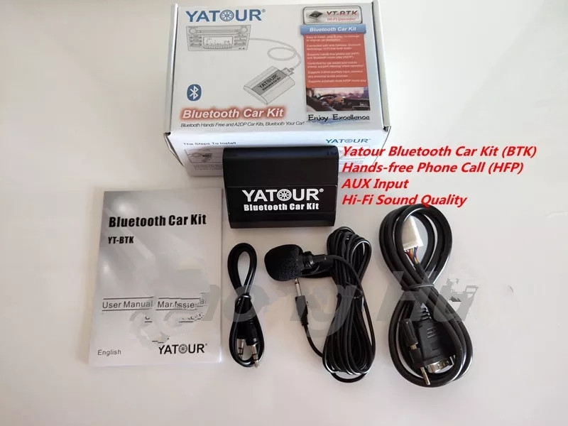 Емулятор CD чейнджера, Адаптер для Toyota 6+6 YATOUR YT-BTK AUX/Bluetooth TOY2, фото 1