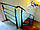 Сходові огородження металеві - поручні і заповнення нержавійка скло купити під замовлення у виробника, фото 8