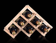 Підставка для вина на 6 пляшок Youe Світилася №1265