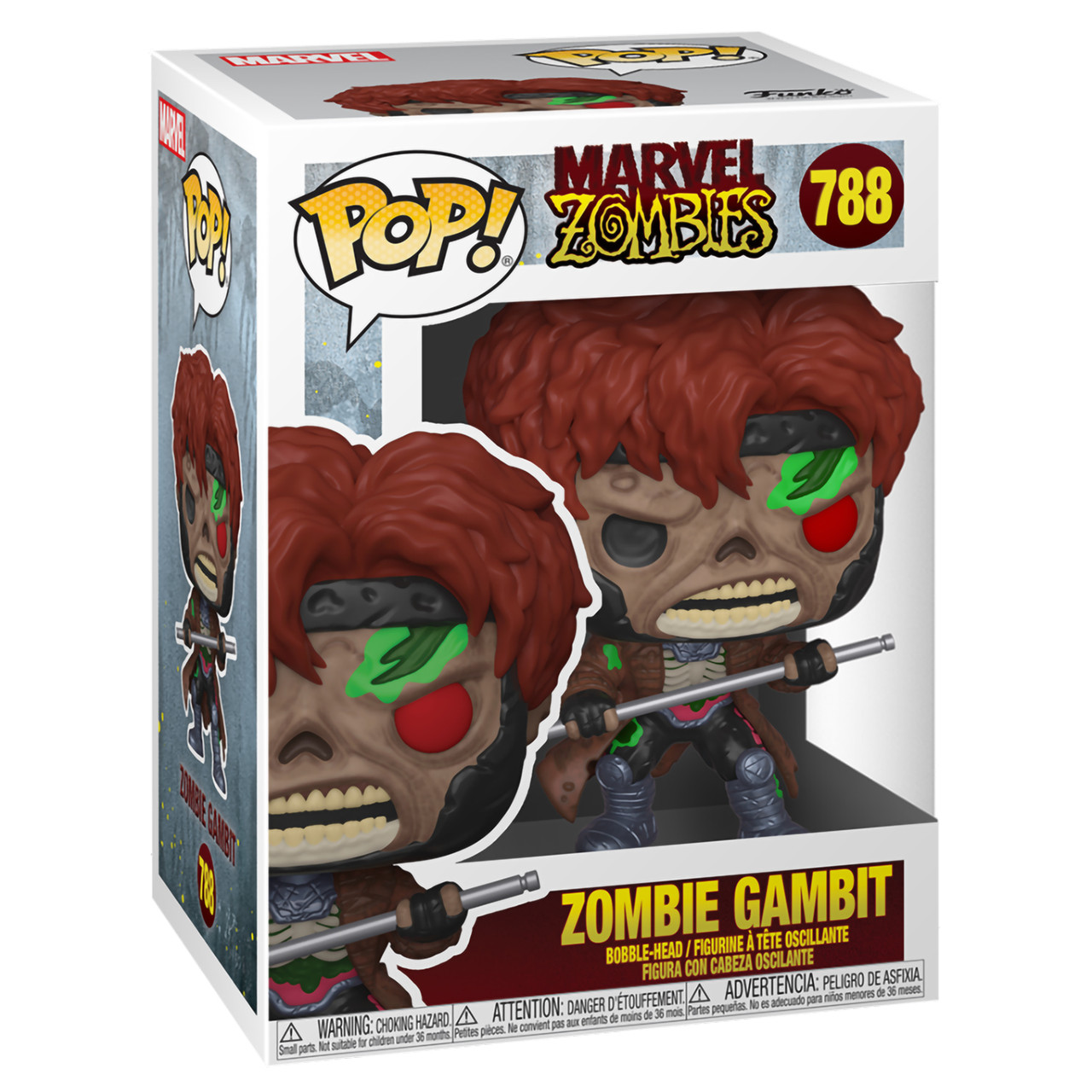 Колекційна фігурка Funko POP! Bobble Marvel Marvel Zombies Gambit, фото 1