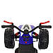 Квадроцикл M 4457EL-4 синій від3 до 8 років до 25 кг, фото 4