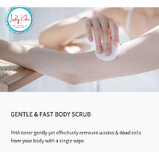 Відбілюючий пілінг-пед з кислотами для тіла  Celimax One Step Body Underarms  Brightening Pad, фото 6