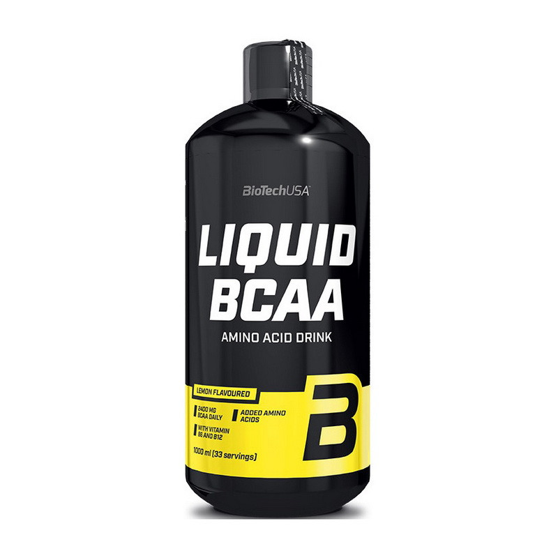 Амінокислоти bcaa BioTech Liquid BCAA (1000 мл)