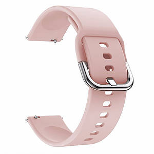 Ремінець DK Silicone Sport Band 22mm для Смарт-Годин Huawei, Samsung, Xiaomi (011018) (pink)