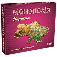 Lb Настольная игра Монополия экономическая развивающая интеллектуальная "Монополия Украина" 0734ATS на укр.