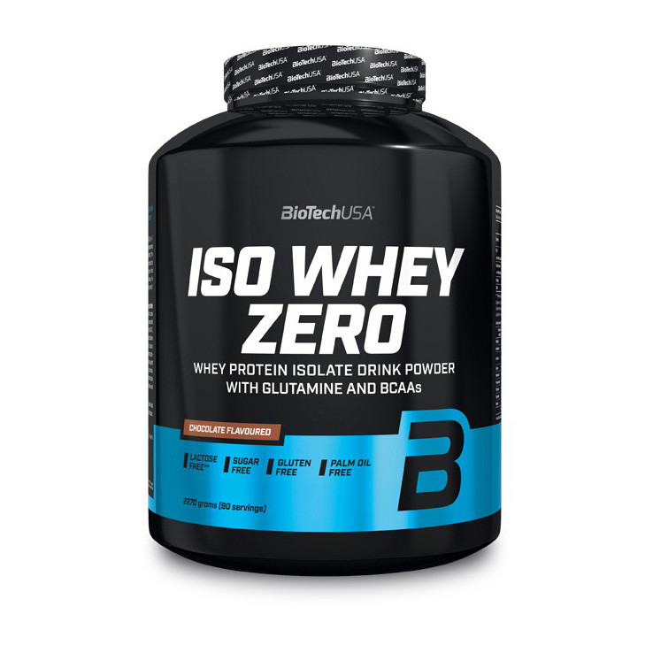 Изолят протеина без сахара глютена и лактозы BioTech Iso Whey Zero без лактозы 2,27 kg - фото 1 - id-p213431158